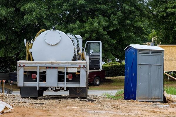 Porta Potty Rental of Wheaton crew